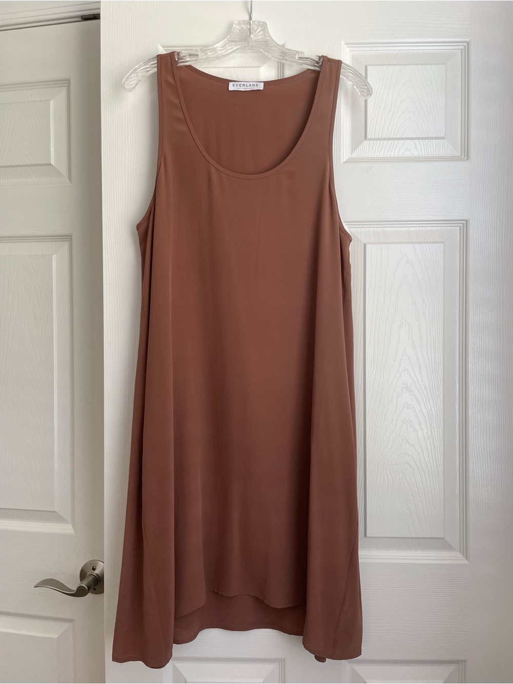 Everlane A-Line Silk Tank Dress